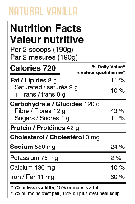 IronVegan Athlete's Gainer - Vanilla (2.5kg) - Lifestyle Markets